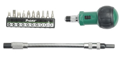 DESTORNILLADOR FLEXIBLE TIPO RACHA PROSKIT 1PK-201