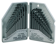 JUEGO DE LLAVES HEXAGONALES 30 PCS PROSKIT 8PK-027