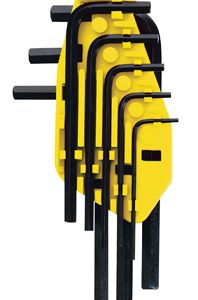 JUEGO LLAVES HEXAGONALES 10 PCS 1.5 A 10mm STANLEY 69-253