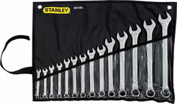 JUEGO DE LLAVES 14 PCS MIXTAS 7 A 24MM STANLEY 86-081