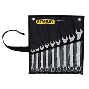 JUEGO 9 LLAVES MIXTAS DE 8mm A 17mm STANLEY 86-974