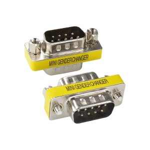 ADAPTADOR SERIAL DB9 MACHO/MACHO