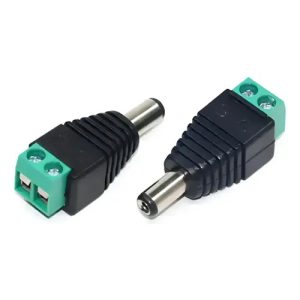ADAPTADOR PLUG DC A BORNERA 2 PINES