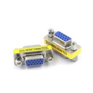 ADAPTADOR VGA HEMBRA/HEMBRA METALICO