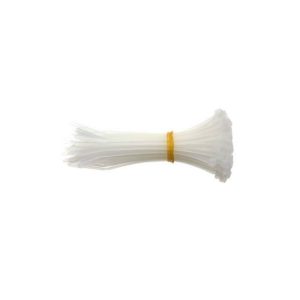AMARRAS PLASTICAS 10CMX2.5MM BLANCA (FUNDA 100U)