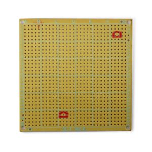 BAQUELITA PERFORADA 8X8CM FIBRA DE VIDRIO