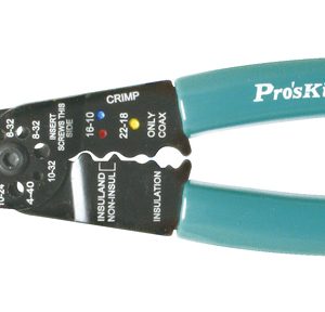 PELADORA DE CABLES -PONCHADORA DE TERMINALES PROSKIT CP-412G