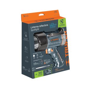 LINTERNA PLASTICA RECARGABLE 300LM IP67 TRUPER LARE-300