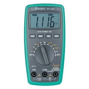 MULTIMETRO DIGITAL AUTORANGO PROSKIT MT-1232