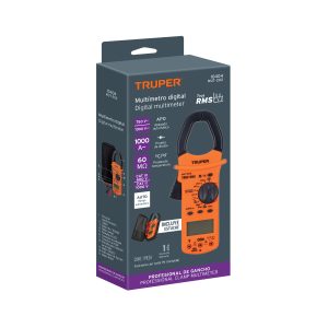 PINZA AMPERIMETRICA / MULTIMETRO DIGITAL TRUE RMS TRUPER MUT-202