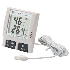 MONITOR DE TEMPERATURA Y HUMEDAD PROSKIT NT-312