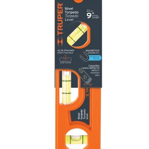 NIVEL TORPEDO 9″ MAGNETICO TRUPER NT-9