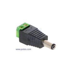 ADAPTADOR PLUG DC A BORNERA 2 PINES (Pololu 2448)