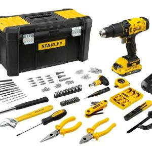 KIT TALADRO ATORN INAL 1/2+BAT+119 HERR-MAN STANLEY SCD711C1H-B3