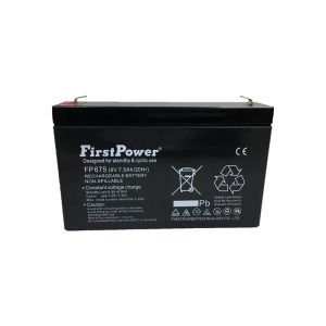BATERIA SECA 6V 7.5Ah