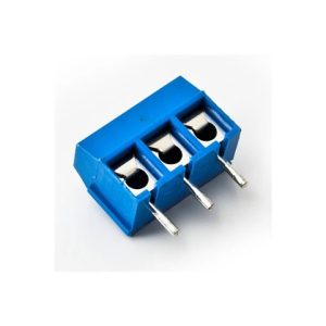 BORNERA 3 PINES 7 MM AZUL