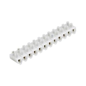 BORNERA PLASTICA BLANCA 2-4AWG 12 POLOS 60A