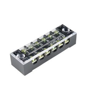 BORNERA C/TAPA TRANSP. 6 POLOS 15AP CAMSCO TB-1506